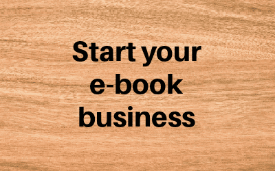 start your ebook business