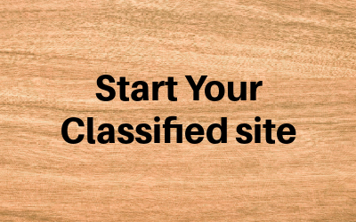 start your classified site